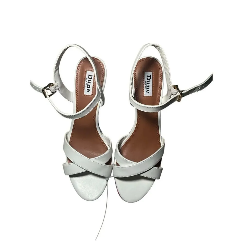 Dune London | Kyrin Wiven Rainbow Wedge Sandal